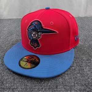 New Era 59FIFTY Fayetteville Woodpeckers MiLB‎ Hat Fitted Cap Size 7 1/4 Astros